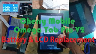 Cherry Mobile Omega Tab Pro Battery & LCD Replacement