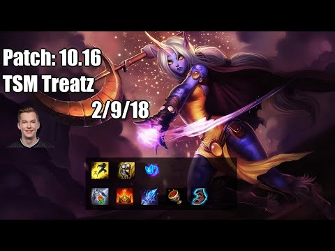TSM Treatz SUPPORT Soraka vs Lux NA Ranked 10.16 2/9/18