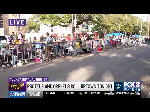 Proteus and Orpheus prepare to roll Uptown