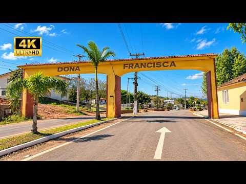 São João do Polêsine → Dona Francisca | Rio Grande do Sul, Brazil | 4K Driving