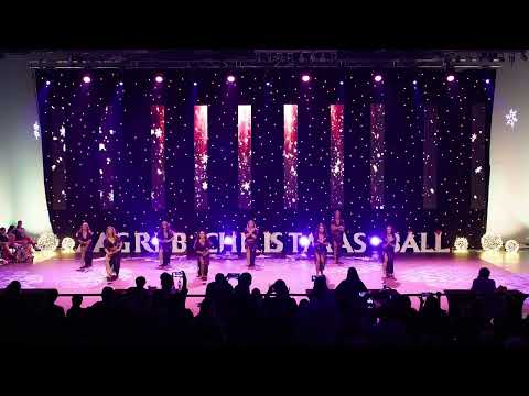 BELLYSSIME (trbušni ples Zagreb)-fan veils & drum solo choreography-ZAGREB CHRISTAMS BALL 2024