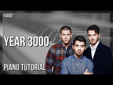 How to play Year 3000 by Jonas Brothers on Piano (Tutorial)