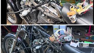 Harley Davidson wiring fixed!