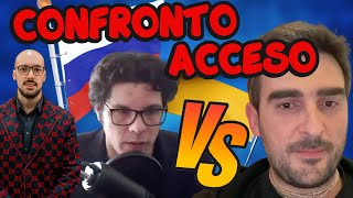 CONFRONTO ACCESO con STEFANO TIOZZO su RUSSIA-UCRAINA
