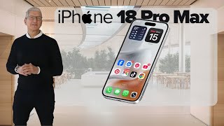 iPhone 18 Pro Max - First Look That No One Expected!