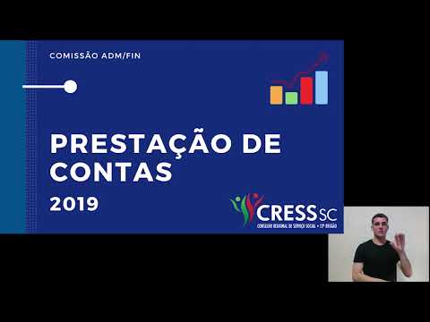 Prestação de Contas 2019 - CRESS 12ª Região