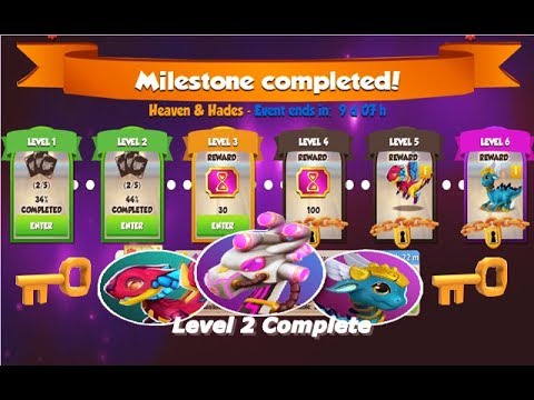 Heaven & hades Event-Dragon Mania Legends |  New Chrono Divine Event  Level 2 Complete