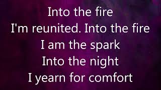 Sarah McLachlan - Into The Fire lyrics