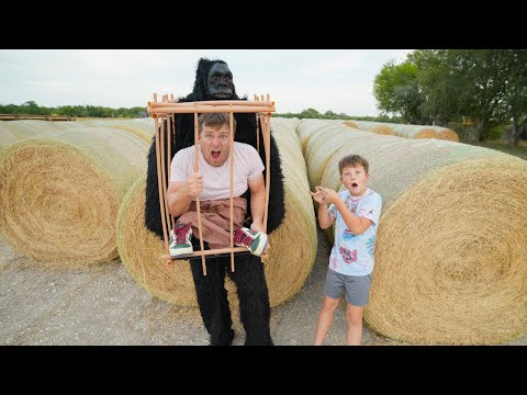 Hudson Chases Gorilla that Trapped Dad