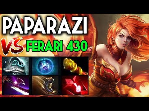 Paparazi Dota 2 [Lina] VS Ferari 430 Maybe China Ranked 7.06