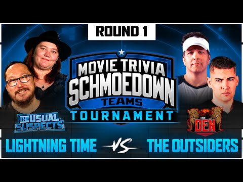 Lightning Time vs The Outsiders -  Movie Trivia Schmoedown Teams Tournament