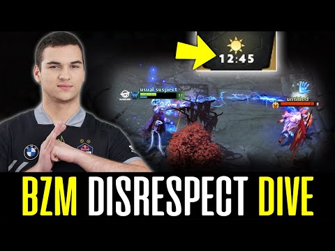 OG.bzm 12 mins 3rd Tower DIVE DISRESPECT - Smurfing in High Ranked? DOTA 2