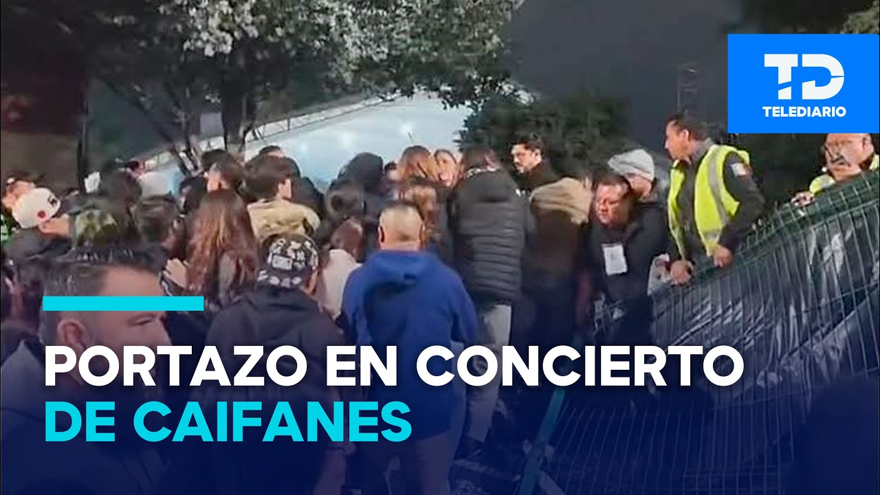 'Portazo' y gente escalando estructuras: así se vivió el concierto de Caifanes en Toluca