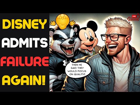 Badger Reacts: Nerdrotic - Disney Marvel Admits FAILURE - Plans More Failure!