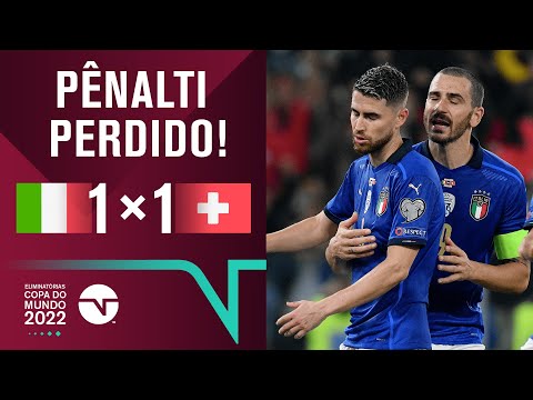 Gols e lances de Itália x Suíça