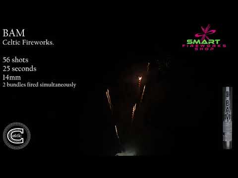 Celtic-Fireworks-BAM-56-Shot-Dragon-Candle-CBR502