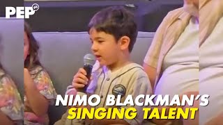 Nimo sings his favorite song | PEP Goes To