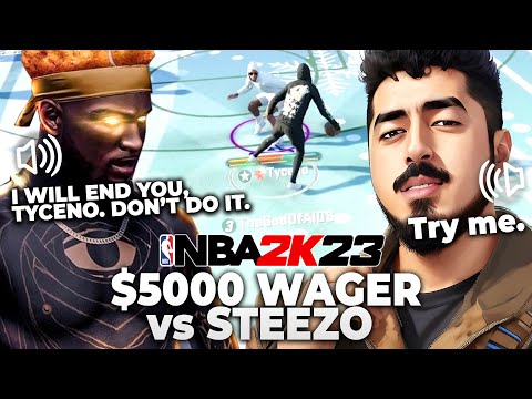 Steezo challenged me for $5000, and I accepted.