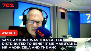'Same amount was thereafter distributed to benefit Mr Mabuyane, Mr Madikizela and the ANC'