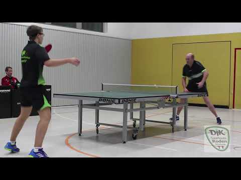 Landesligaspiel DJK Roden vs. TTV Rimlingen-Bachem - Einzel - Sonntag vs. Helfen