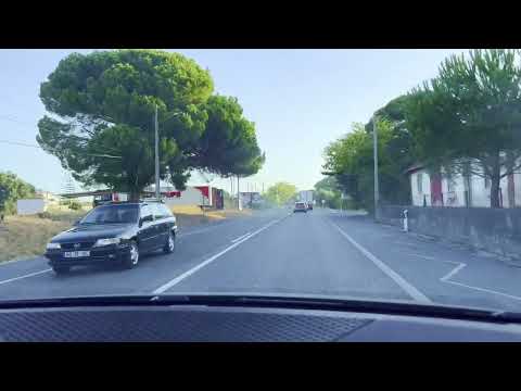 Driving Portugal [4K]: Ribatejo Morning Vibes (Relaxing Roadtrip to Santarém)