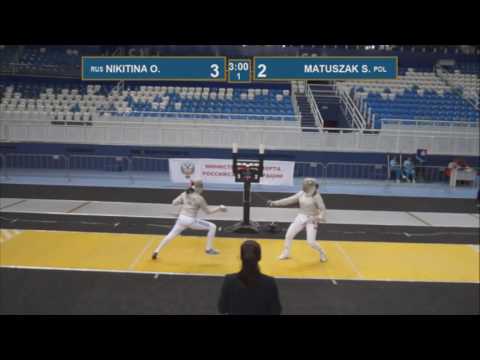 T8 MATUSZAK S. - NIKITINA O. Black sea cup / women's individual (Yellow piste)