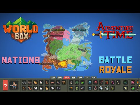 [WorldBox] The Land of OOO - Adventure Time Nations battle royale