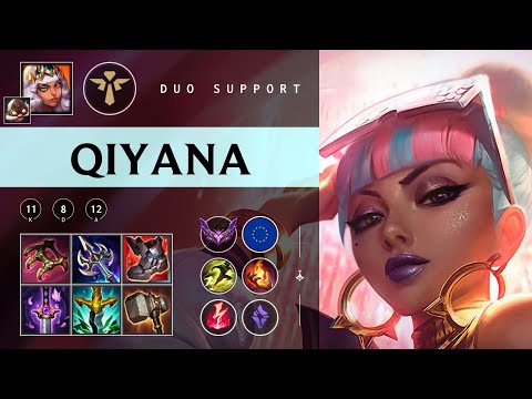 Qiyana Support vs Lulu - EUW Master Patch 25.22