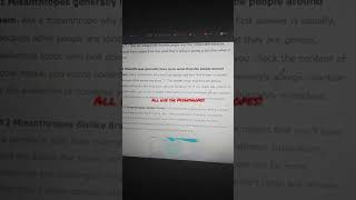 All rise the Misanthropes!