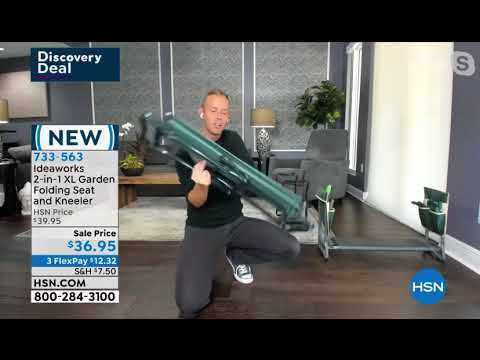 Chad Allen® (TVchad®) and Tamara Hooks present XL Garden Kneeler on HSN