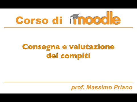 Consegna e valutazione dei compiti