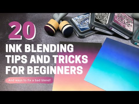 20 INK BLENDING Tips and Tricks for Beginners!