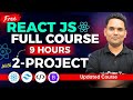 REACT JS Full Course For Beginners With Website Project FREE 2024 Edition