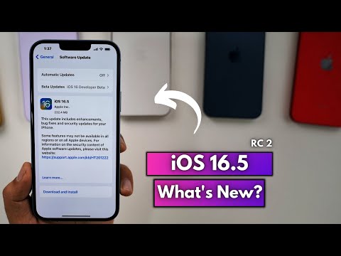 iOS 16.5 RC 2 Released | What's New?