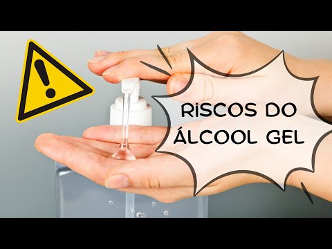 Quais os PRINCIPAIS RISCOS no uso do ÁLCOOL GEL e como PREVENIR acidentes com ele