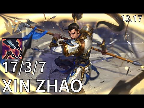 Xin Zhao Jungle vs Lillia - EUW Master | Patch 13.17