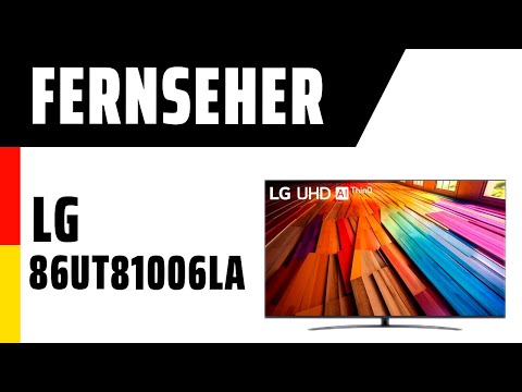 Fernseher LG 86UT81006LA | Test | Deutsch