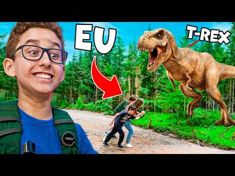 PARQUE dos DINOSSAUROS da VIDA REAL  🦕