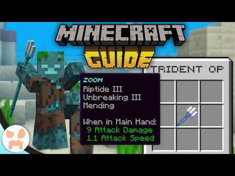 wattles - THE BEST TRIDENTS POSSIBLE! | Minecraft Guide - Minecraft 1.17 Tutorial Lets Play (172)