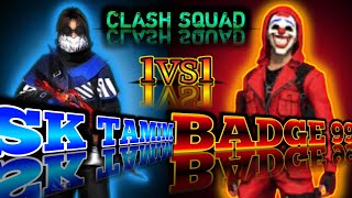 best gameplay soi shop gamer SK tameem vs badge 99 1vs1 clash squad