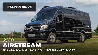 2018 Airstream Interstate 24 Lounge EXT 4x4 Tommy Bahama Edition | Start & Drive