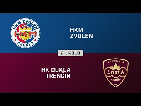 21. kolo: HKM Zvolen – HK Dukla Trenčín 1:4 (HIGHLIGHTY)