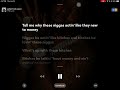YFN Lucci Letter From Lucci Lyrics