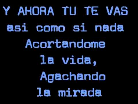 Y tu te vas video