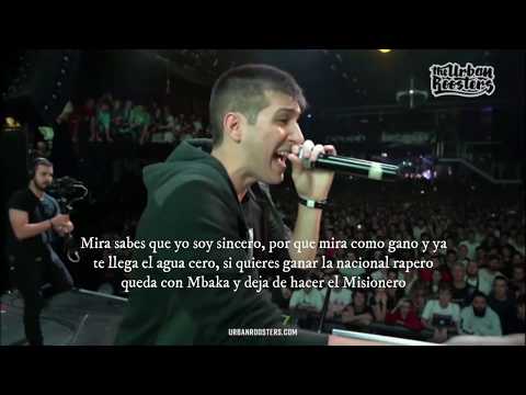 4x4 CHUTY VS BLON*subtitulado*EN FMS España |se ha vendido por el video de SILENCIO...|