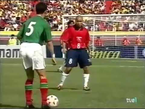 Copa América 2001: Chile 0-2 México (22/07/2001). Narración en español.