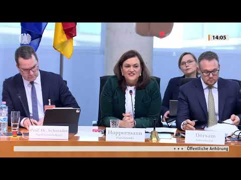 Anhörung „Der Rechtsstaat unter Pandemiebedingungen“