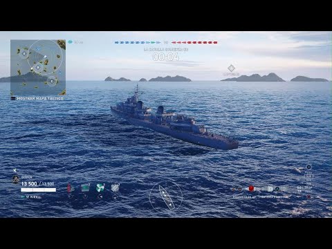 KIEV 4 KILLS 65K DMG   World of Warships: Legends