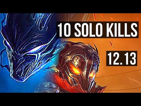 NOCTURNE vs VIKTOR (MID) | 18/0/4, 10 solo kills, 2.8M mastery, Legendary | KR Diamond | 12.13