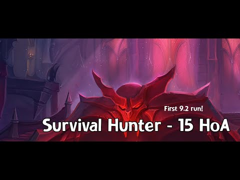 My first timed 15 in 9.2 | Survival Hunter 9.2 | Halls of Attonement